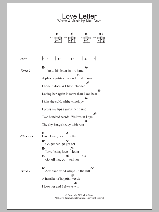 Love Letter Love Letter