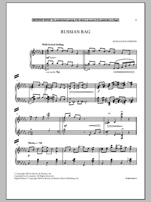 Russian Rag Russian Rag