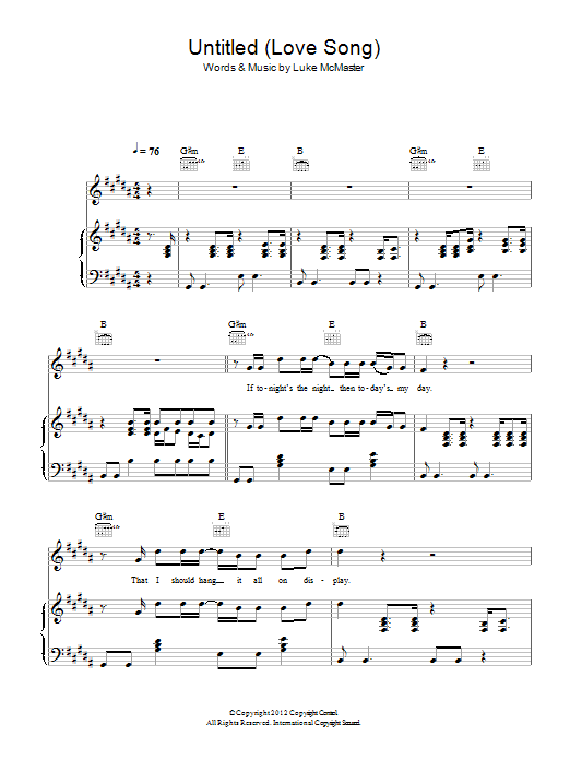 Untitled (Love Song) Untitled (Love Song)