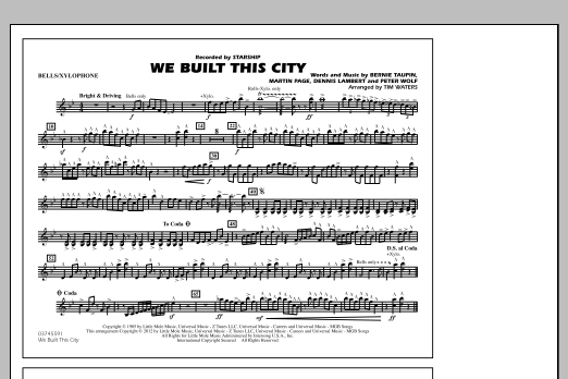 We Built This City – Bells/Xylophone We Built This City – Bells/Xylophone