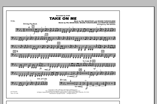 Take On Me – Tuba Take On Me – Tuba