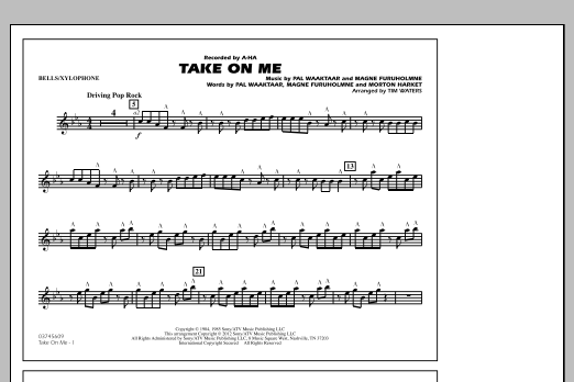 Take On Me – Bells/Xylophone Take On Me – Bells/Xylophone
