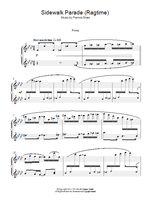 Sidewalk Parade (Ragtime) Sidewalk Parade (Ragtime)