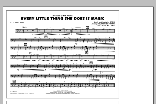 Every Little Thing She Does Is Magic – Electric Bass Every Little Thing She Does Is Magic – Electric Bass