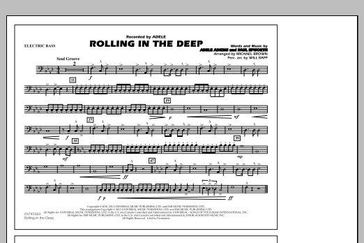 Rolling In The Deep – Electric Bass Rolling In The Deep – Electric Bass