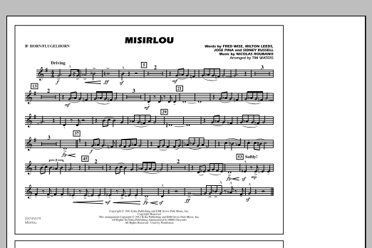 Misirlou – Bb Horn/Flugelhorn Misirlou – Bb Horn/Flugelhorn