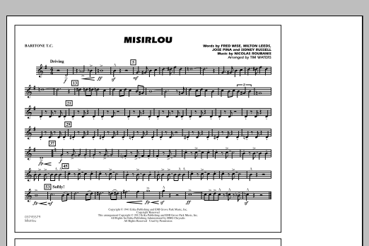 Misirlou – Baritone T.C. Misirlou – Baritone T.C.