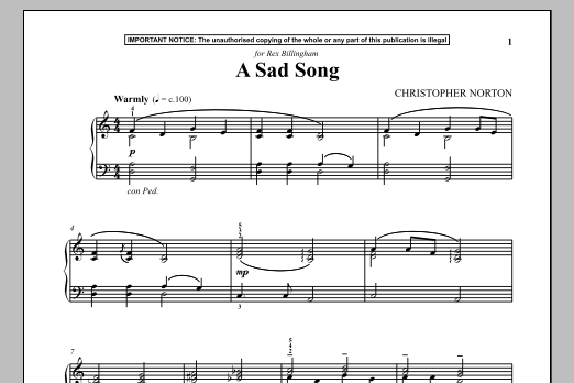A Sad Song A Sad Song