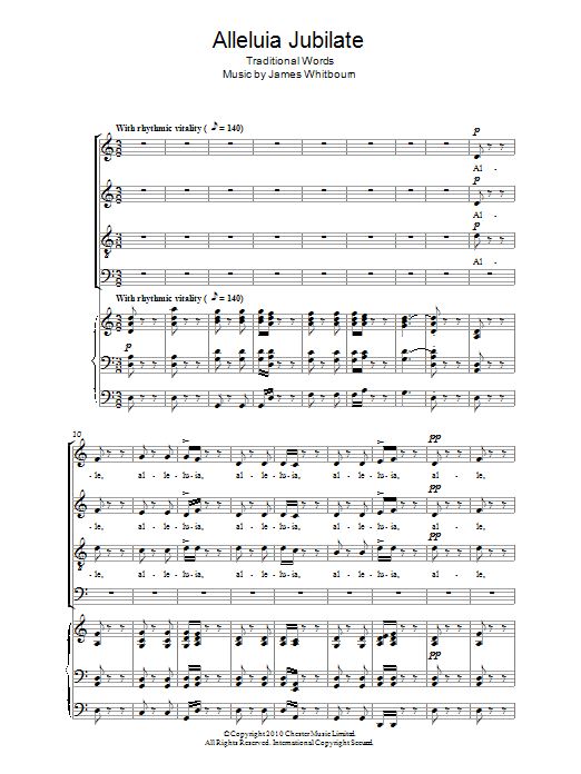 Alleluia Jubilate Alleluia Jubilate