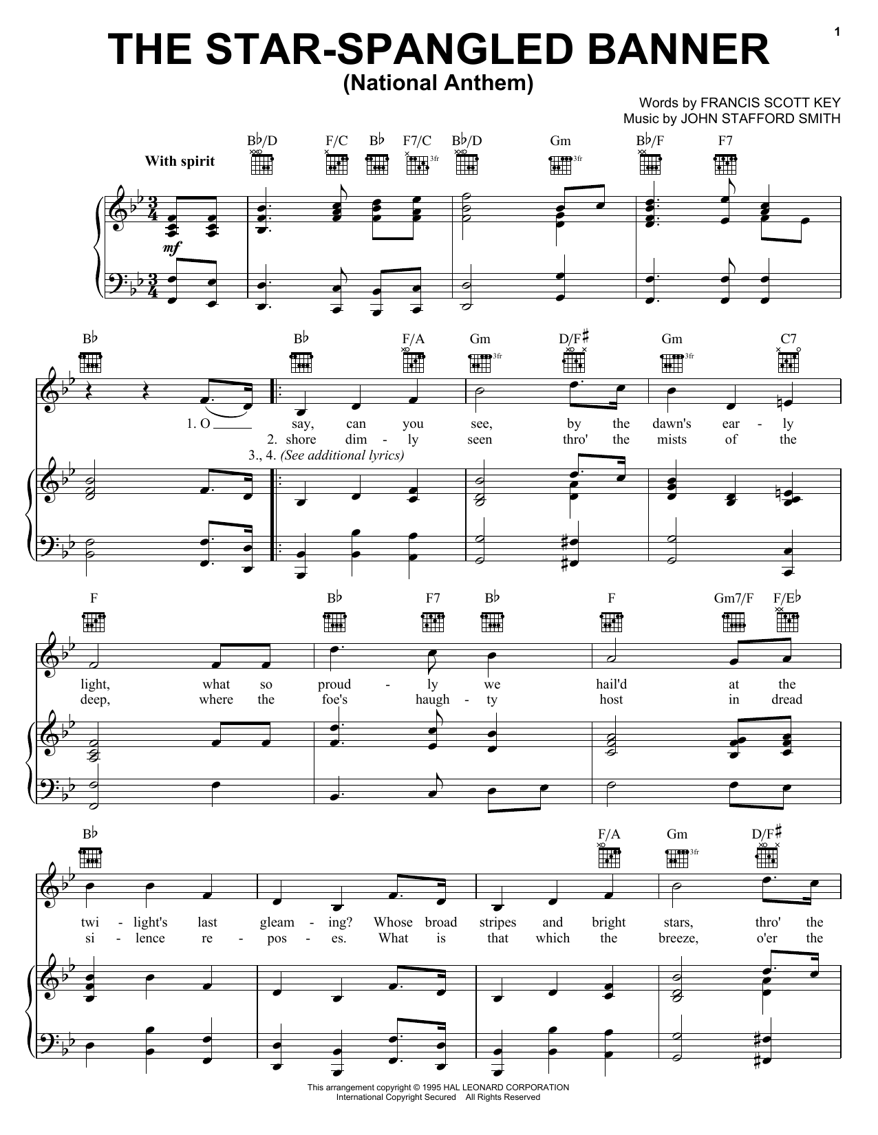 The Star Spangled Banner The Star Spangled Banner