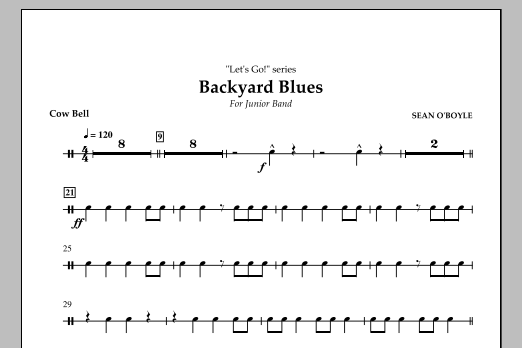 Backyard Blues – Cowbell Backyard Blues – Cowbell