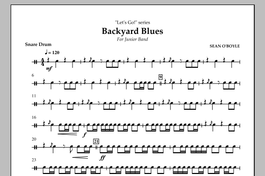 Backyard Blues – Snare Drum Backyard Blues – Snare Drum