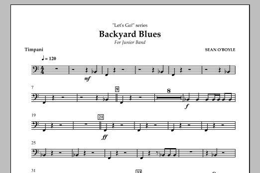 Backyard Blues – Timpani Backyard Blues – Timpani