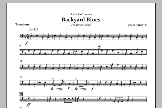 Backyard Blues – Trombone Backyard Blues – Trombone