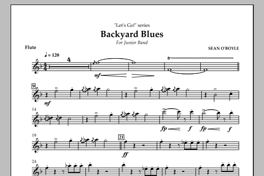 Backyard Blues – Flute Backyard Blues – Flute