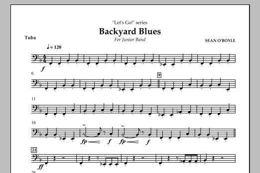 Backyard Blues – Tuba Backyard Blues – Tuba