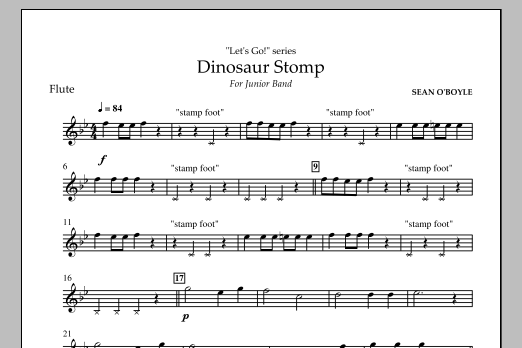 Dinosaur Stomp – Flute Dinosaur Stomp – Flute