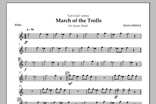 March of the Trolls – Flute March of the Trolls – Flute