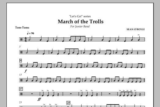 March of the Trolls – Tom Toms March of the Trolls – Tom Toms