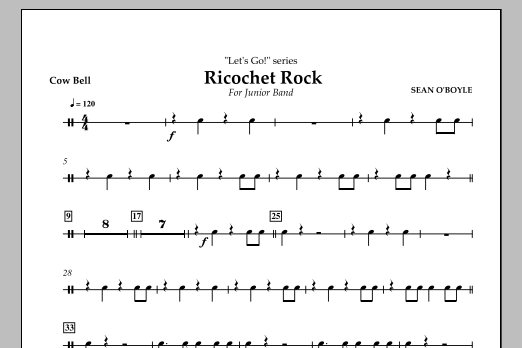 Ricochet Rock – Cowbell Ricochet Rock – Cowbell