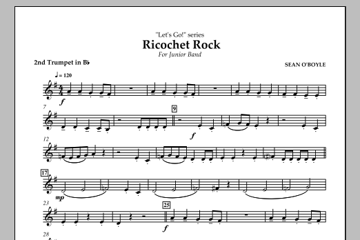Ricochet Rock – 2nd Trumpet in Bb Ricochet Rock – 2nd Trumpet in Bb