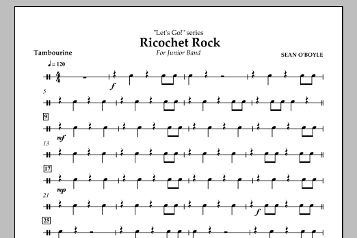 Ricochet Rock – Tambourine Ricochet Rock – Tambourine