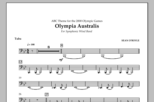 Olympia Australis (Symphonic Wind Band) – Tuba Olympia Australis (Symphonic Wind Band) – Tuba