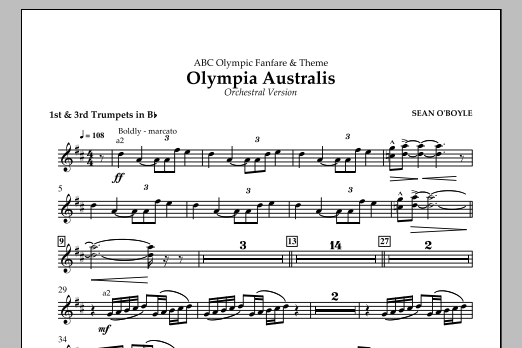Olympia Australis (Orchestra) – Bb Trumpet 1 & 3 Olympia Australis (Orchestra) – Bb Trumpet 1 & 3