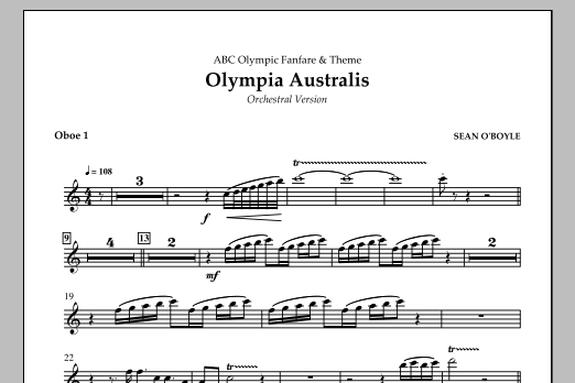 Olympia Australis (Orchestra) – Oboe 1 Olympia Australis (Orchestra) – Oboe 1