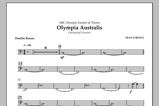 Olympia Australis (Orchestra) – Double Bass Olympia Australis (Orchestra) – Double Bass