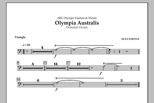 Olympia Australis (Orchestra) – Triangle Olympia Australis (Orchestra) – Triangle