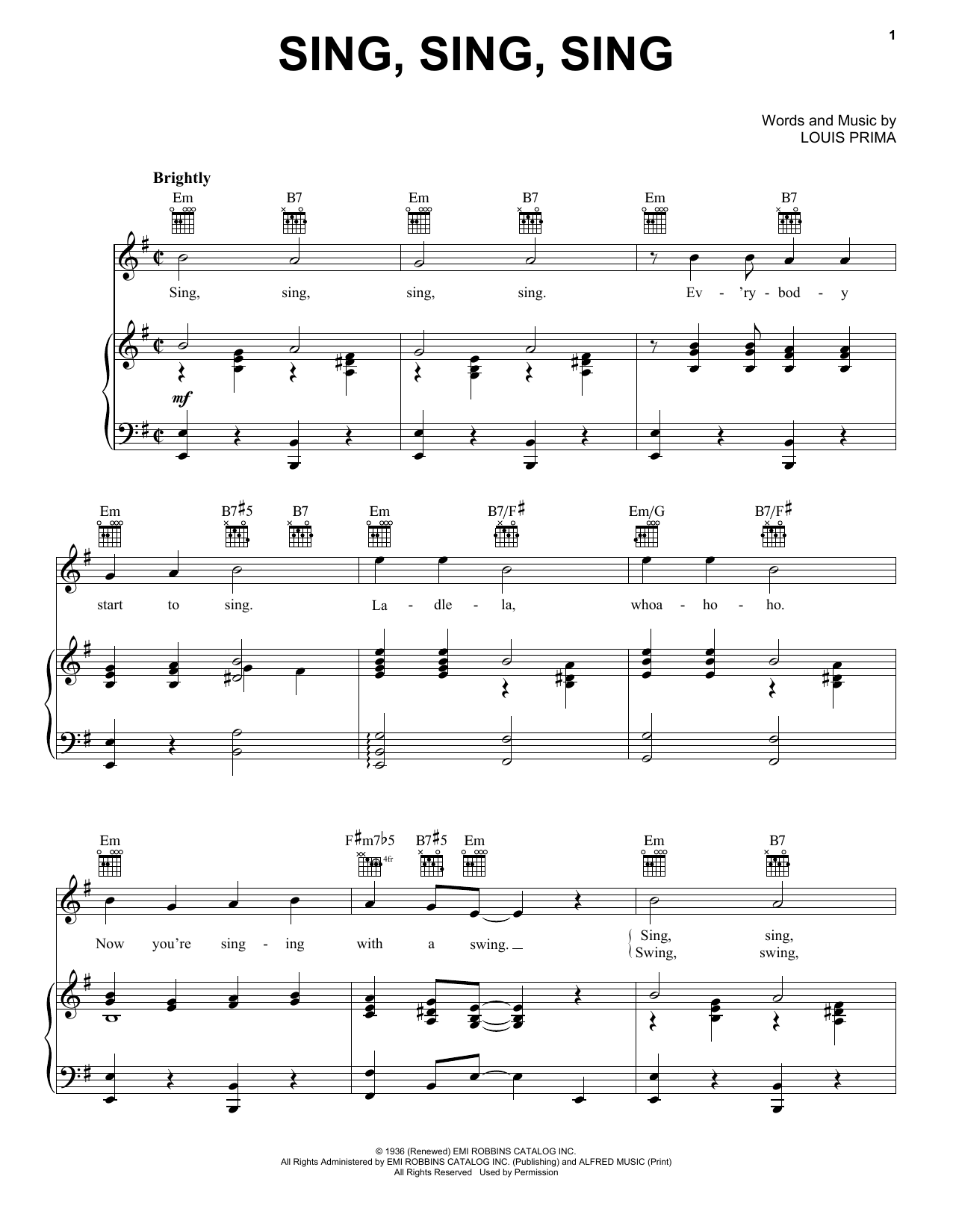 Sing, Sing, Sing