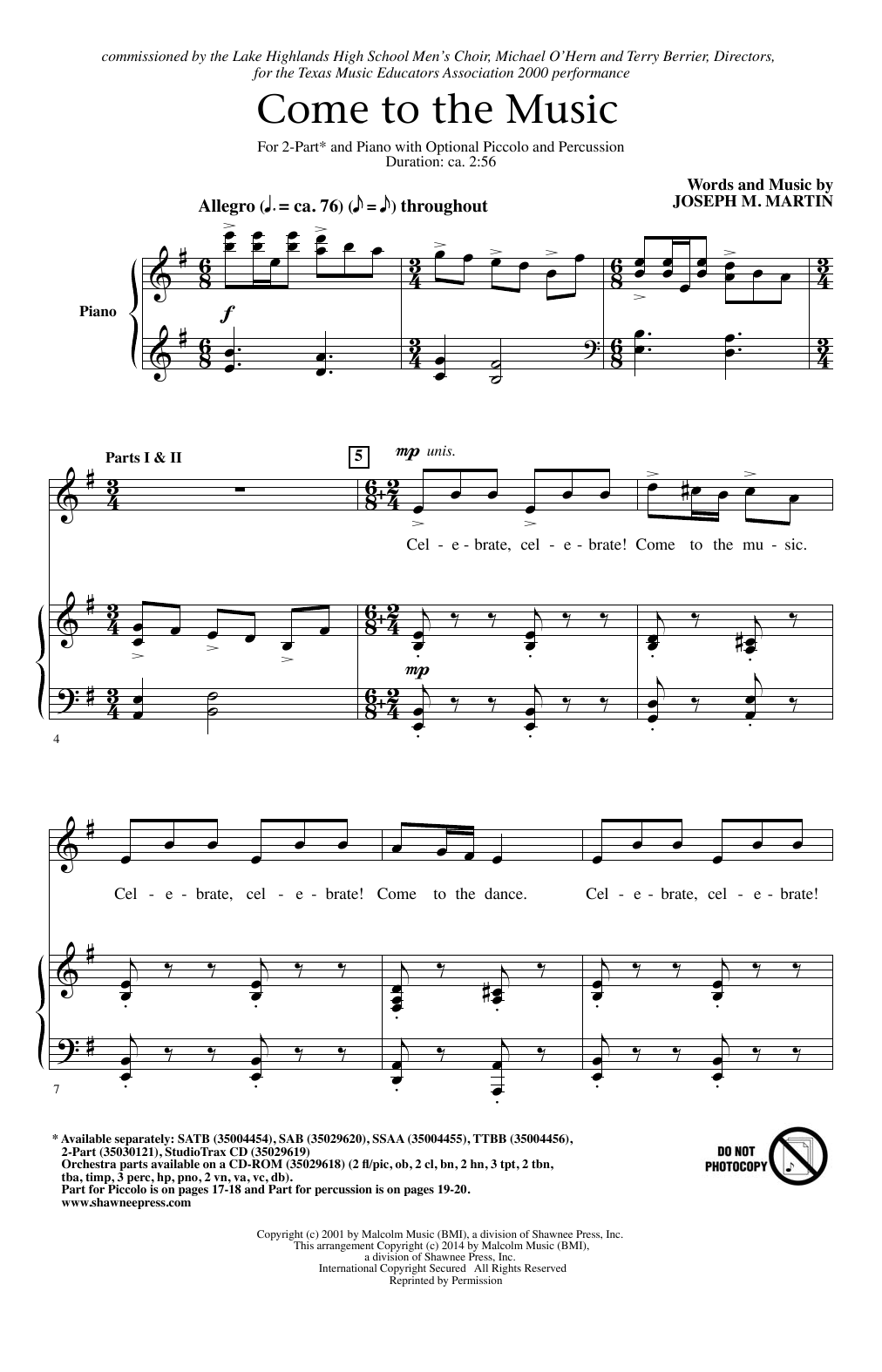 Come To The Music