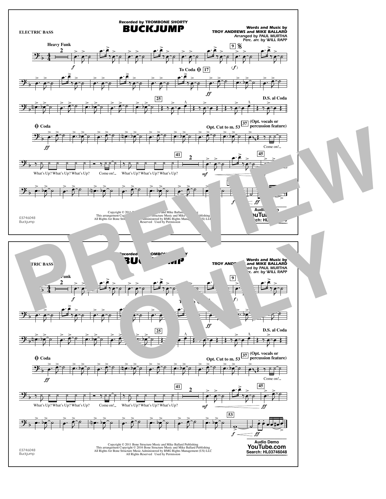Buckjump – Electric Bass Buckjump – Electric Bass