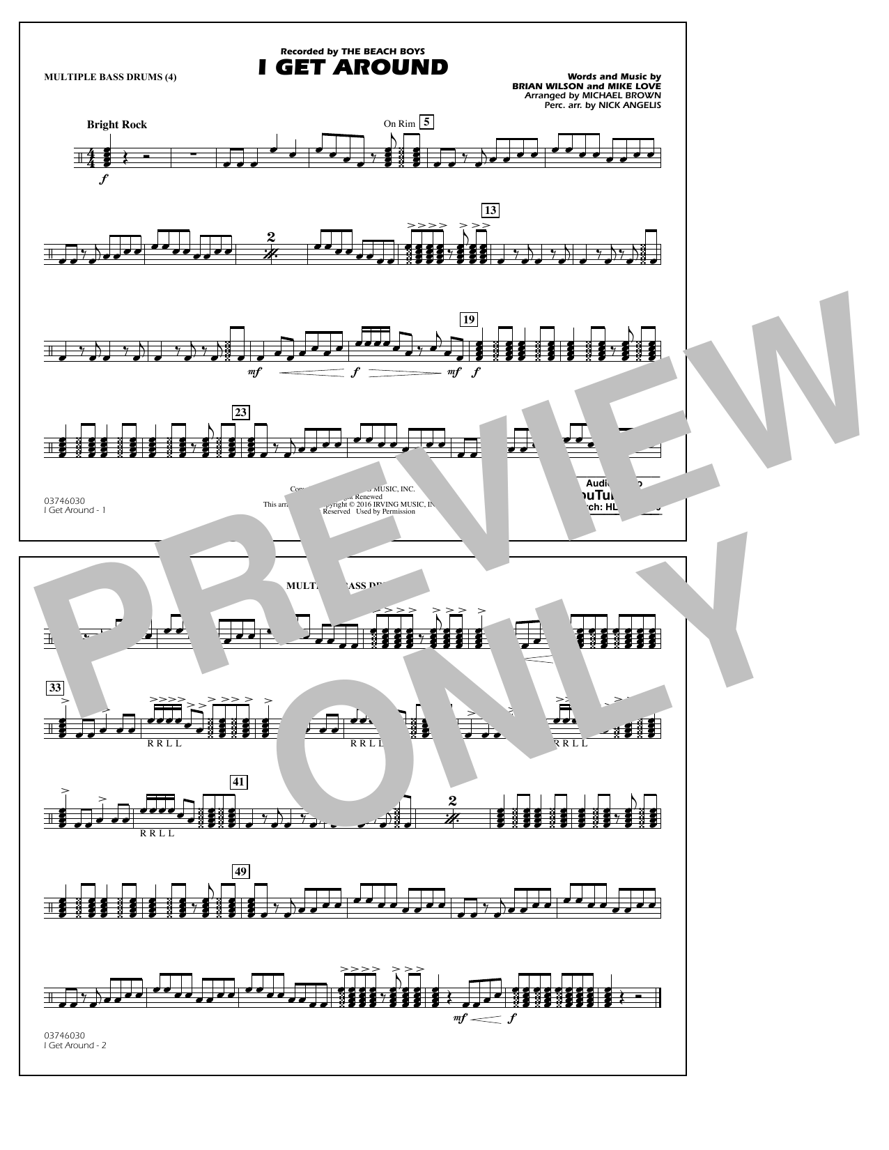 I Get Around – Multiple Bass Drums I Get Around – Multiple Bass Drums