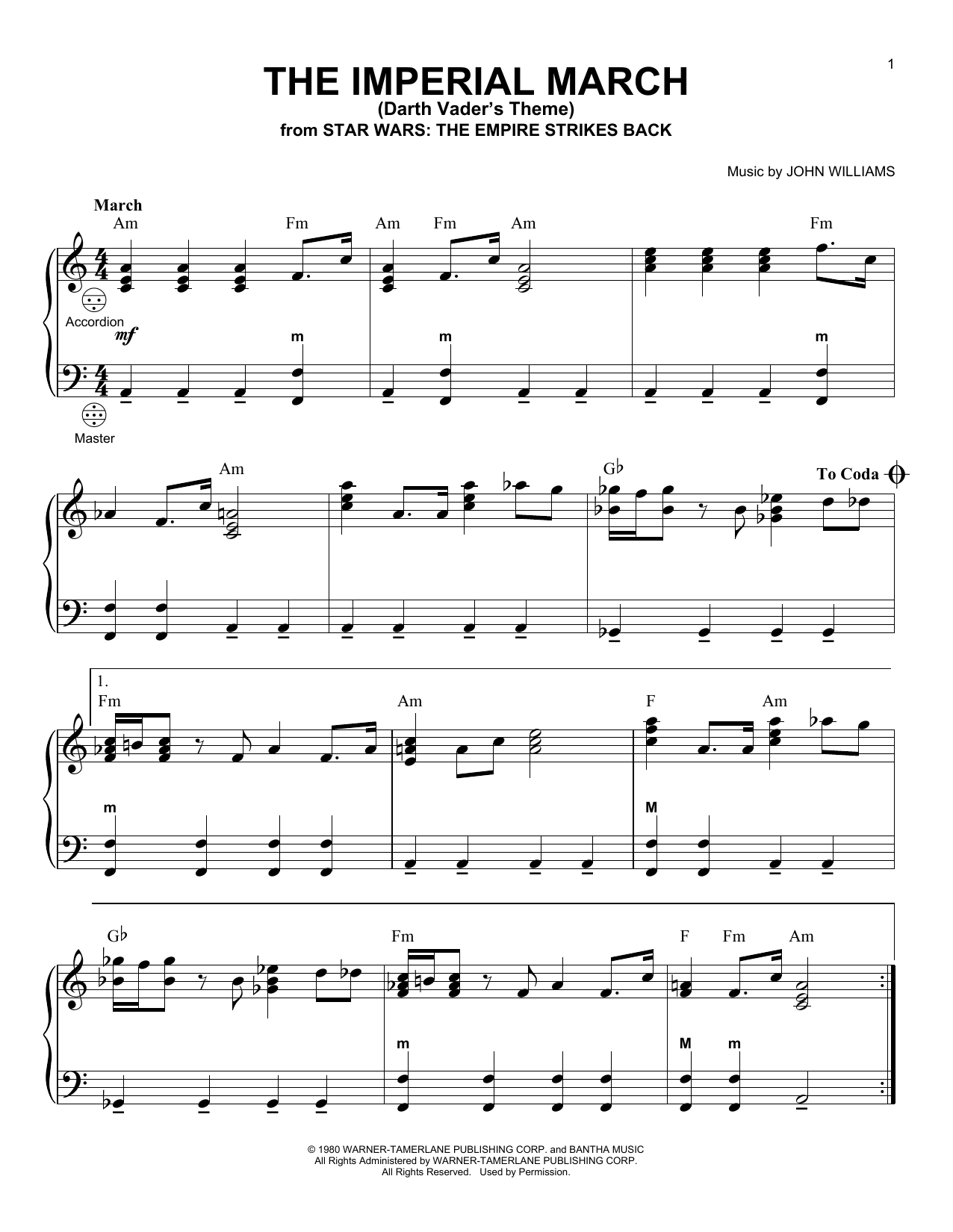 The Imperial March (Darth Vader’s Theme)