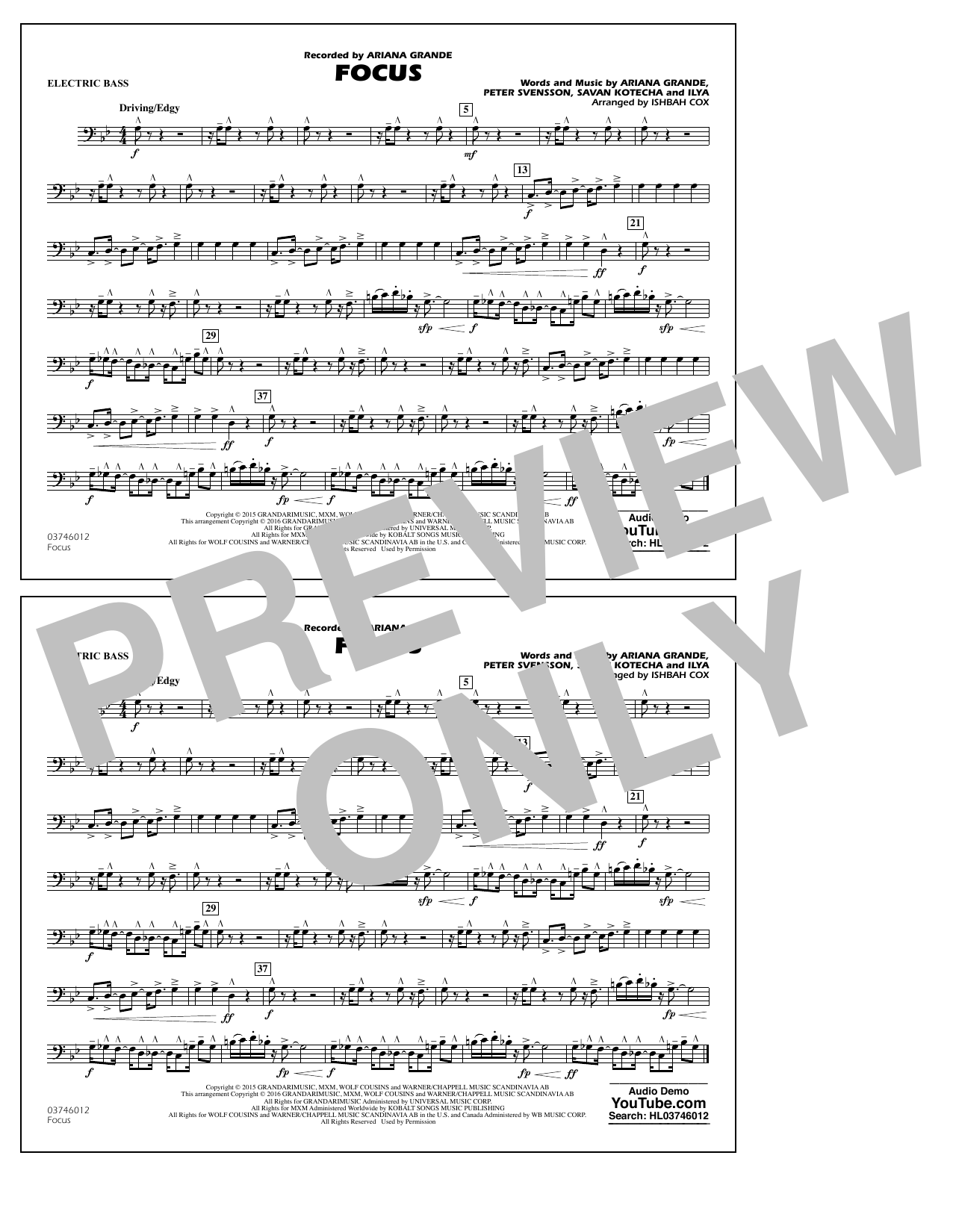 Focus – Electric Bass Focus – Electric Bass
