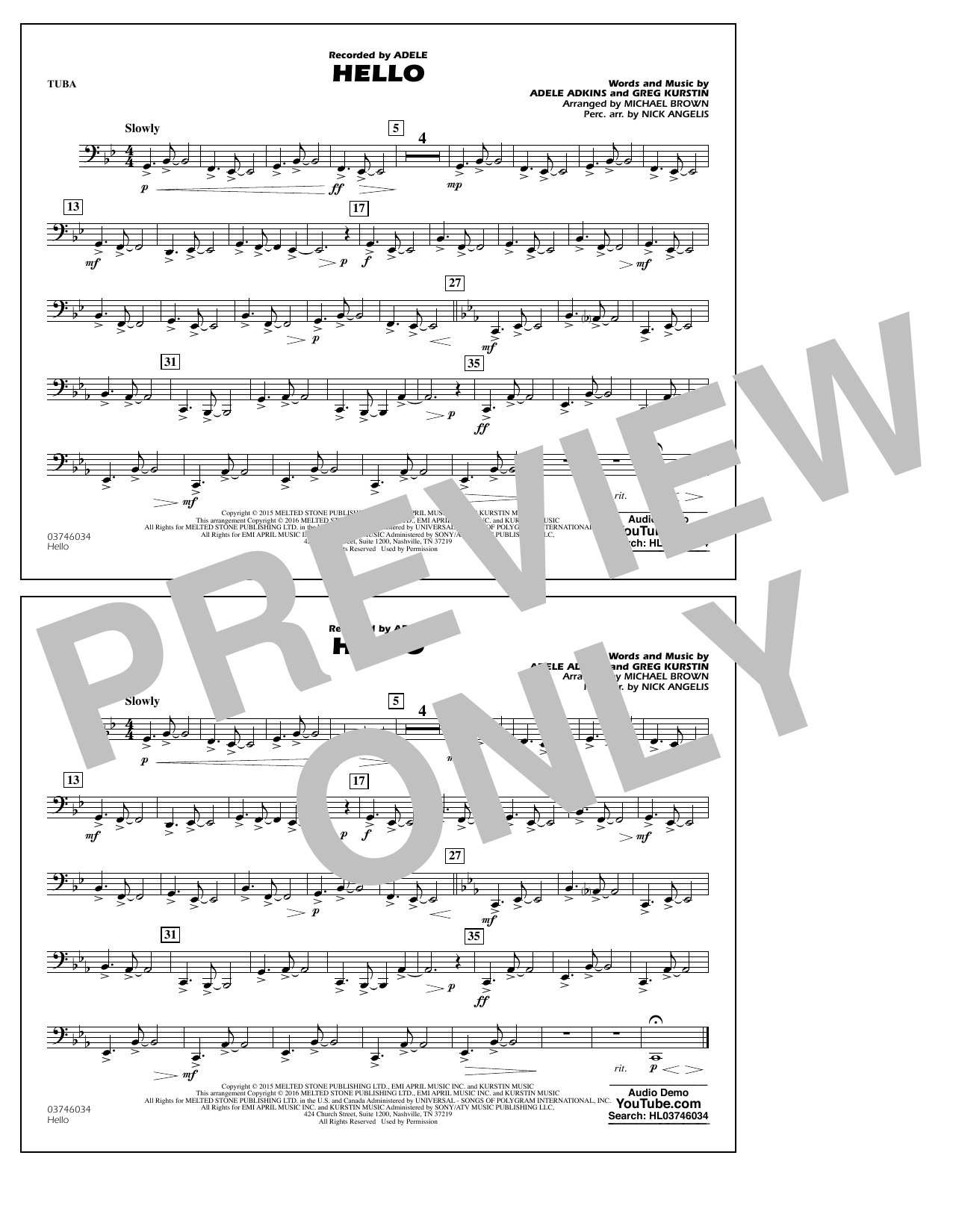 Hello – Tuba Hello – Tuba