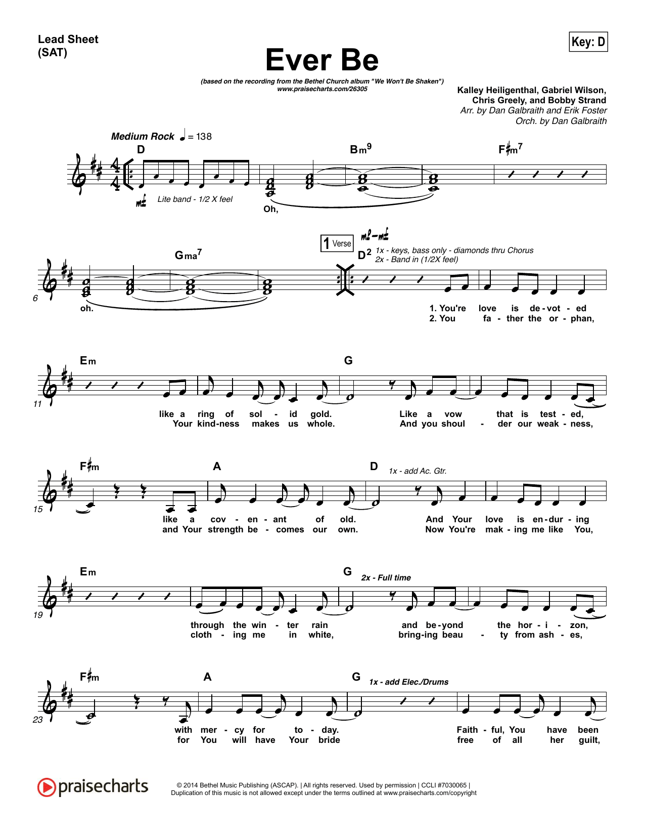 Ever Be – Orchestration Ever Be – Orchestration