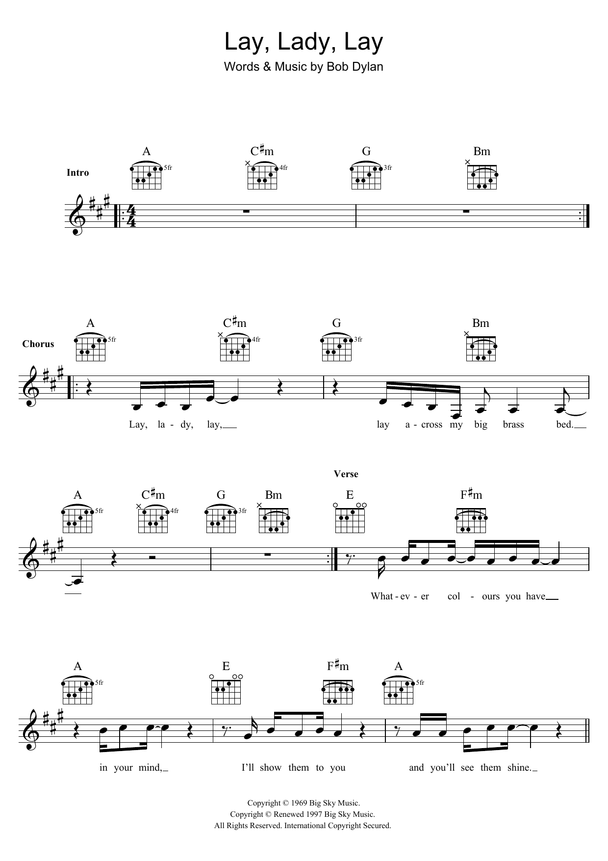 Lay, Lady, Lay Lay, Lady, Lay