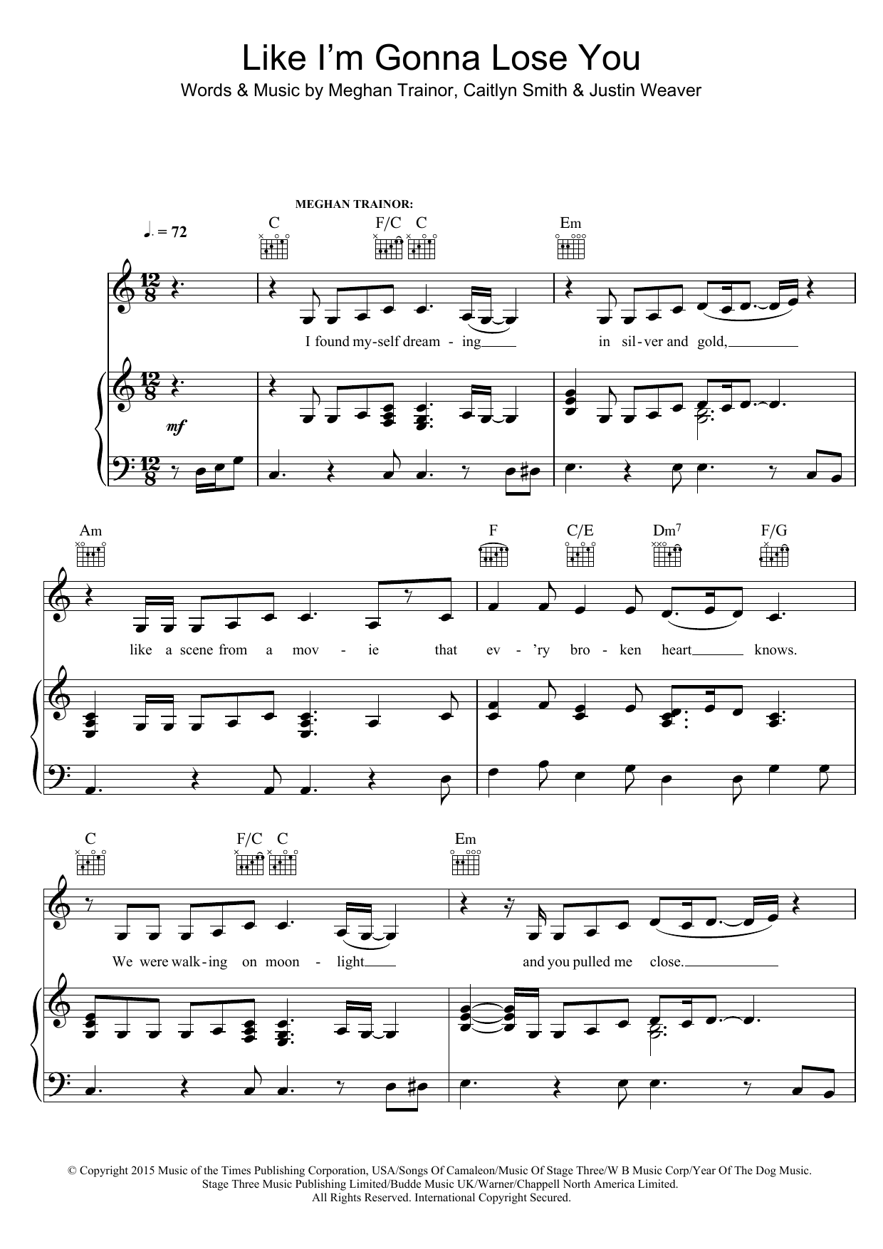 Like I’m Gonna Lose You (featuring John Legend) Like I’m Gonna Lose You (featuring John Legend)