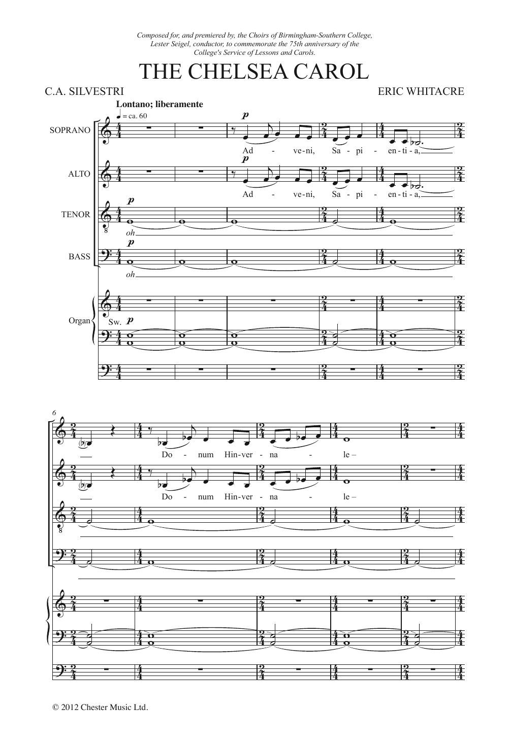 The Chelsea Carol The Chelsea Carol