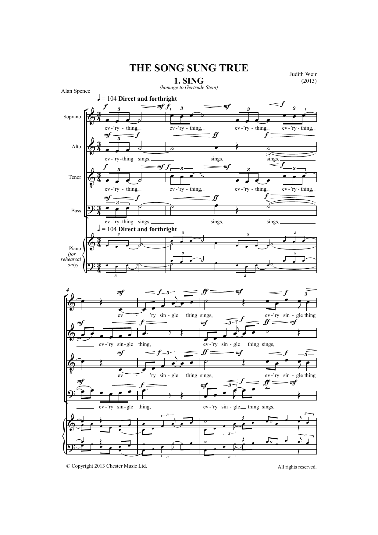 Song Sung True Song Sung True