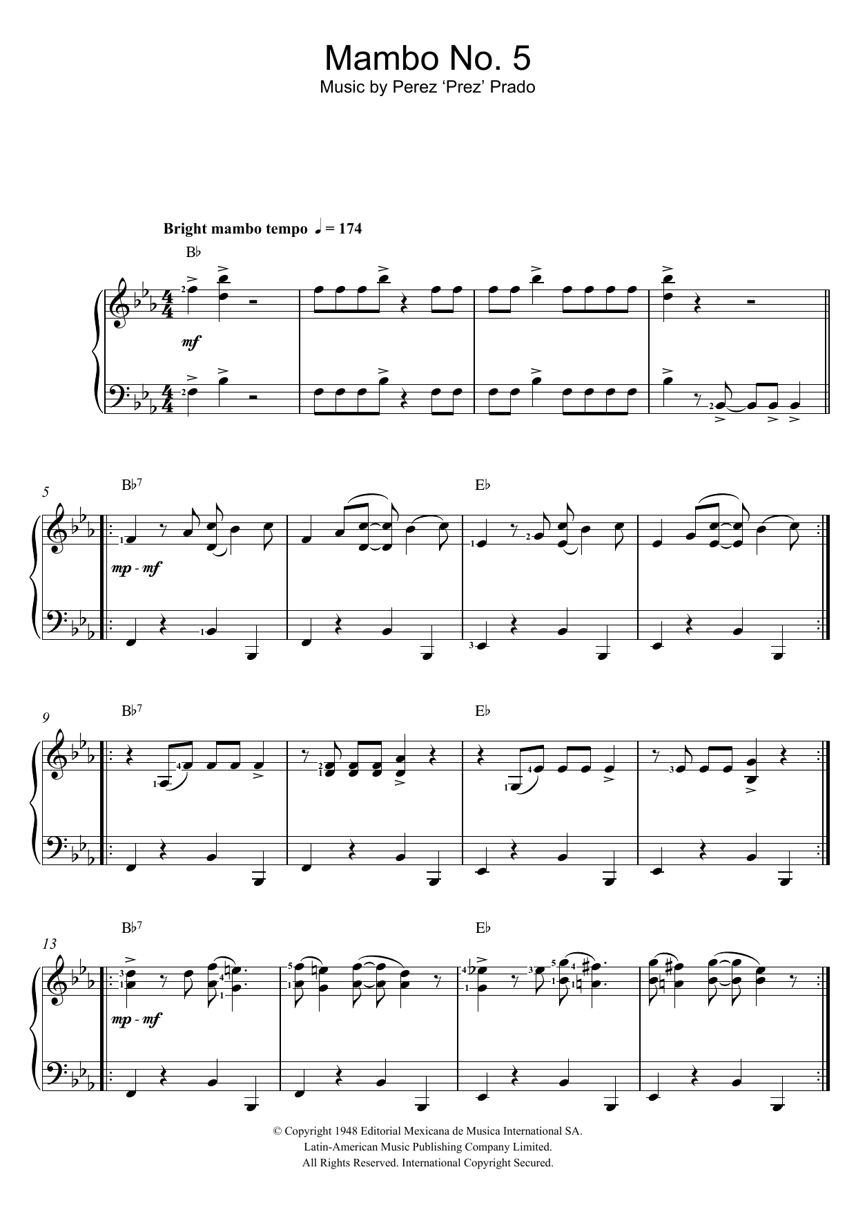 Mambo No. 5 Mambo No. 5