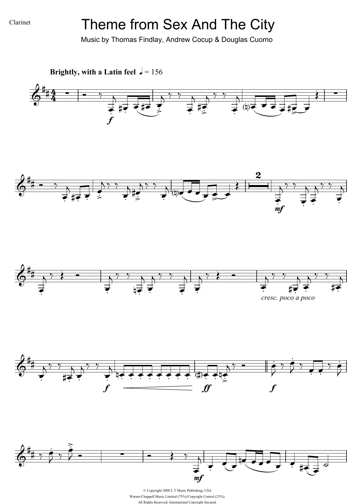 Theme from Sex And The City Theme from Sex And The City