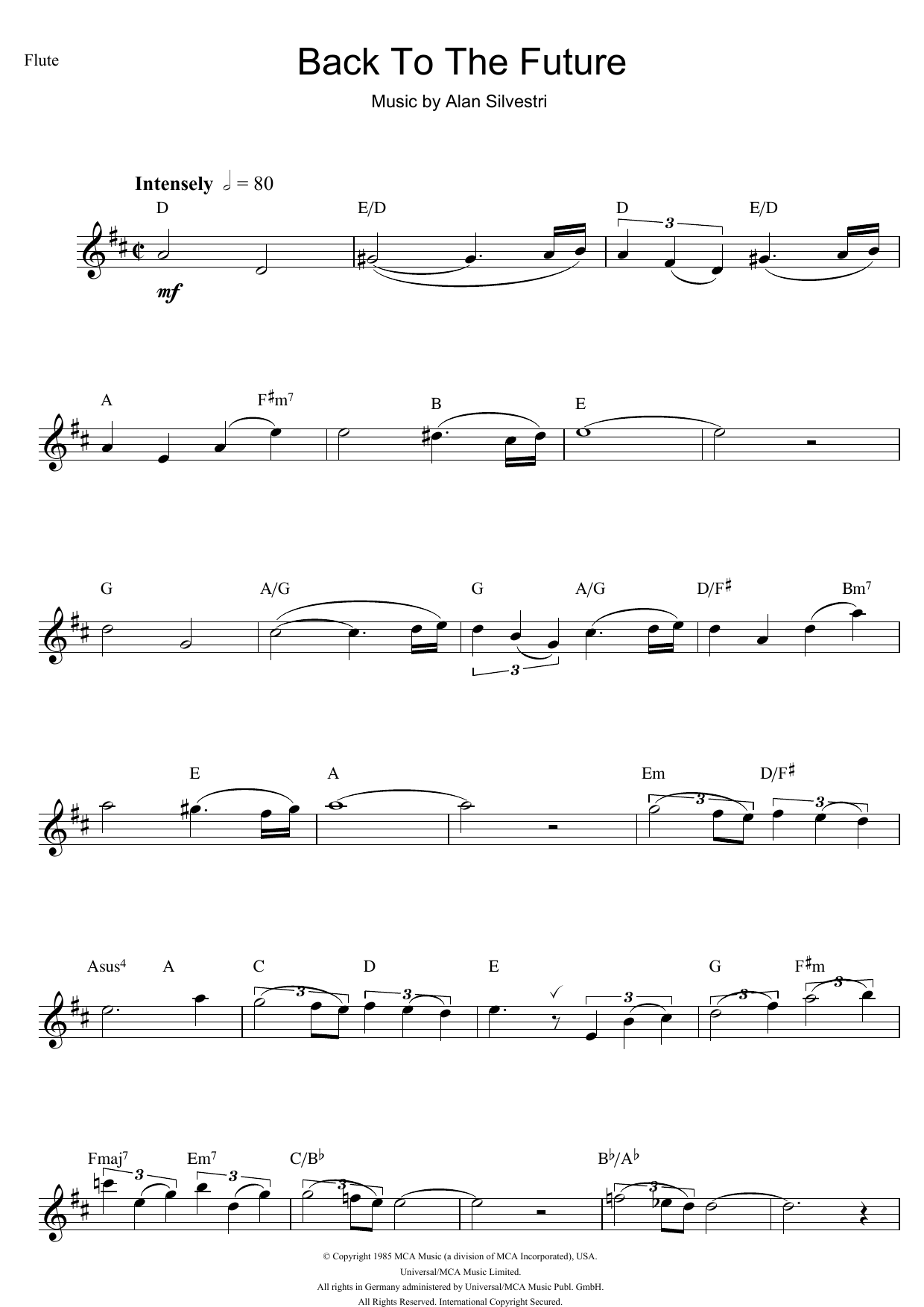 Back To The Future (Theme) Back To The Future (Theme)