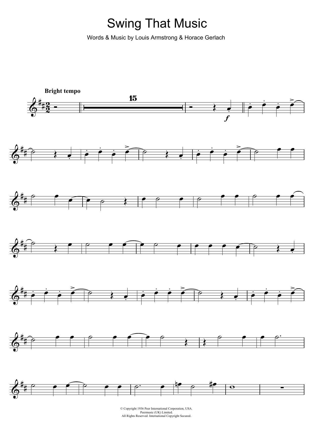 Swing That Music Swing That Music