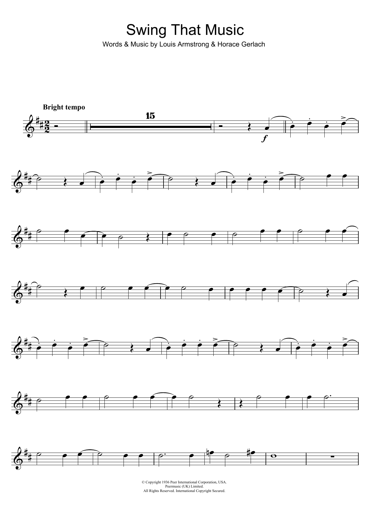 Swing That Music Swing That Music