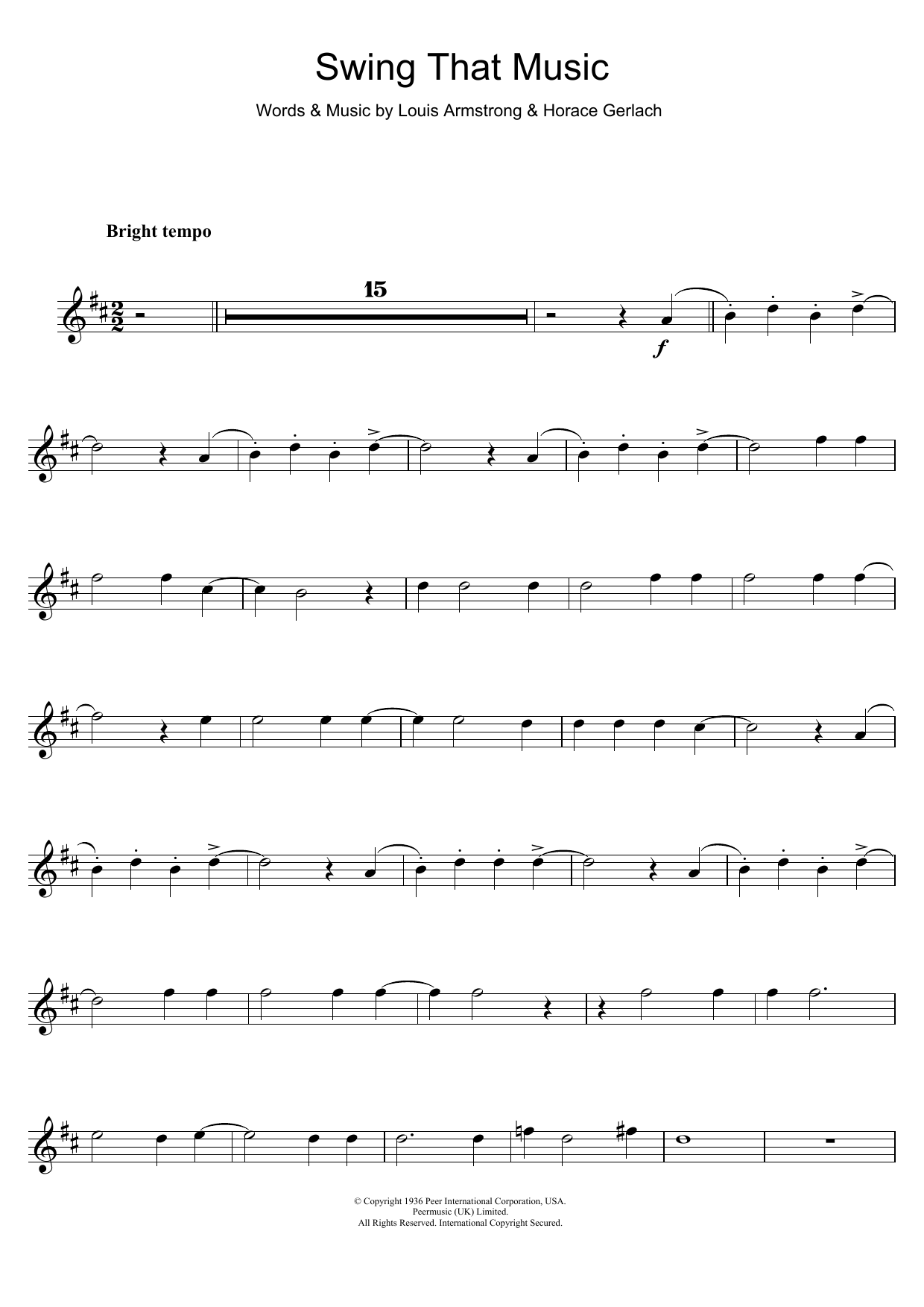 Swing That Music Swing That Music