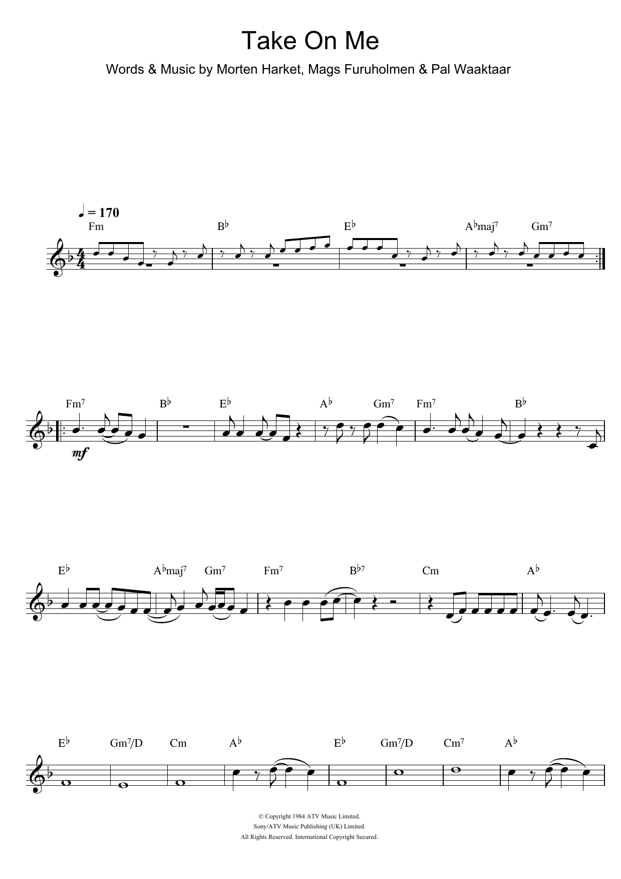 Take On Me